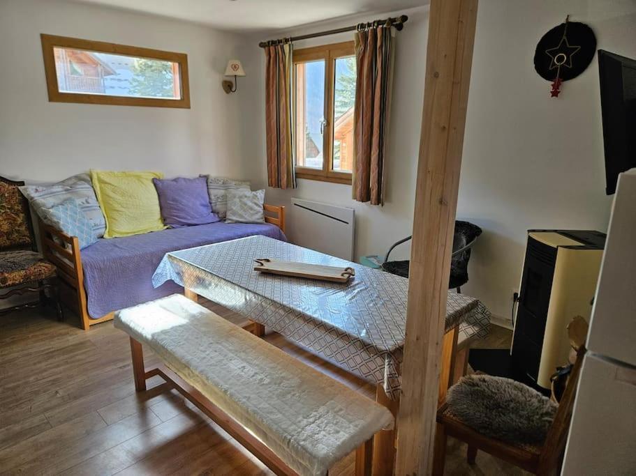Chalet T3 Duplex Neuf Névache エクステリア 写真
